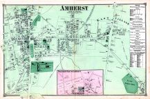 Amherst Town, Amherst - Northern, Emily Dickinson House , Hampshire County 1873
